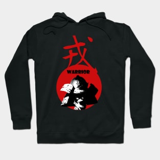 warrior japanese Hoodie